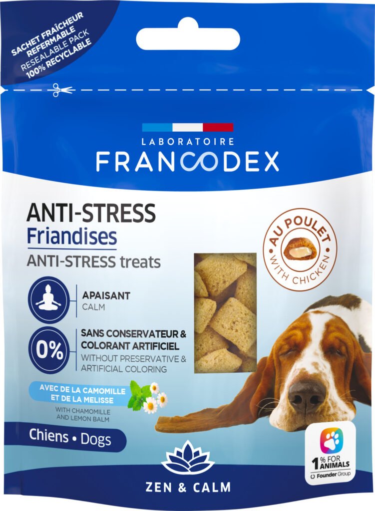Francodex Anti-Stress – uklidňující pamlsky pro psy 75 g