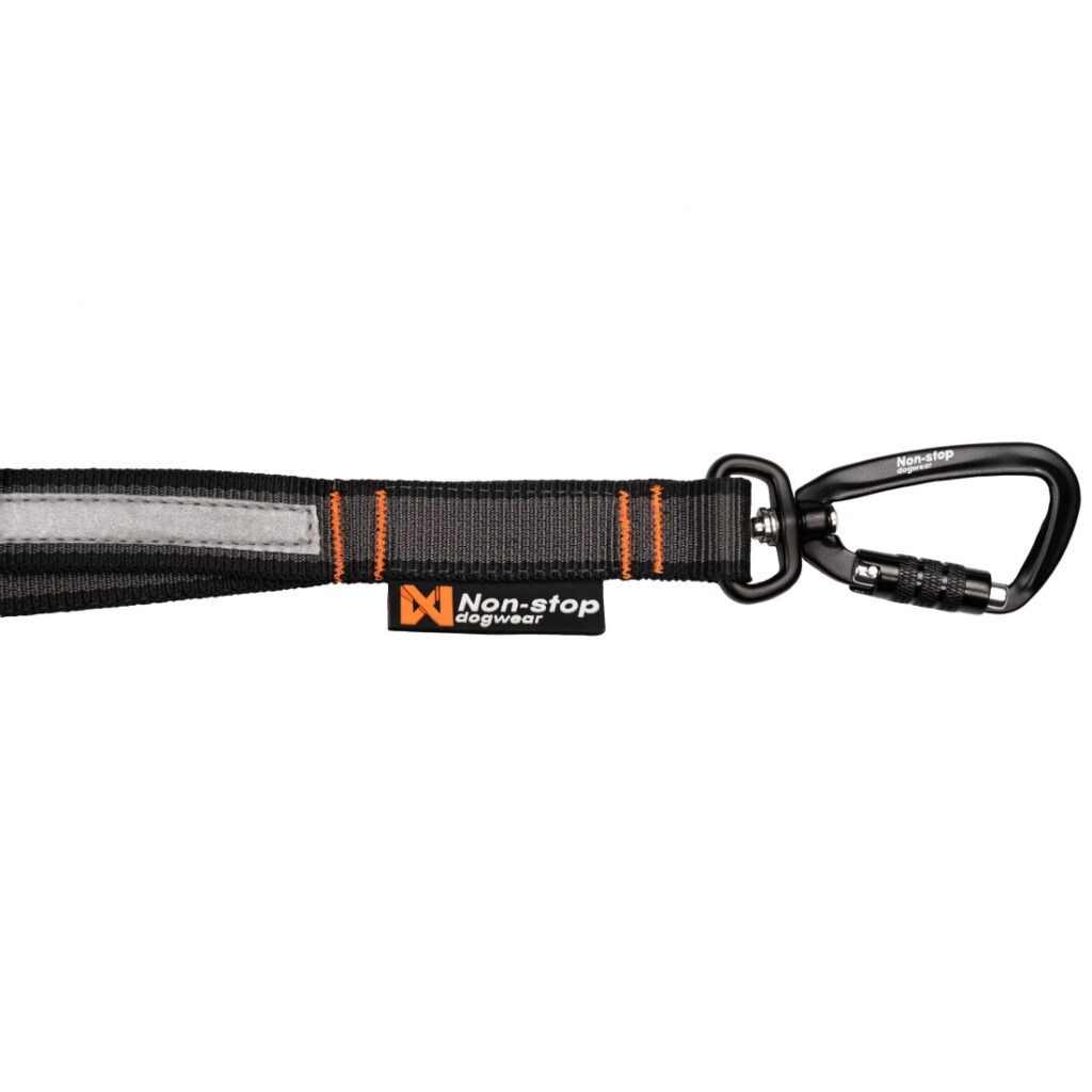 Poloodpružené vodítko Touring bungee adjustable leash